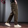JieLeNuo Herren Kordhose Locker Gerades Bein Freizeit Hose