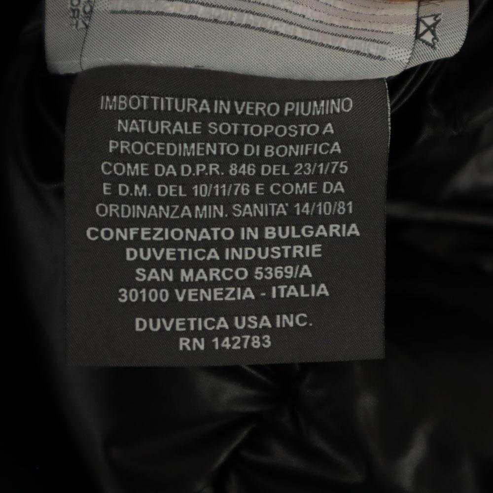 Chaqueta de plumón DUVETICA 50 azul oscuro Hombre Usado