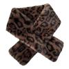 Soft Plush Scarf Windproof Winter Scarf Cute Leopard Print Scarf  Winter Season