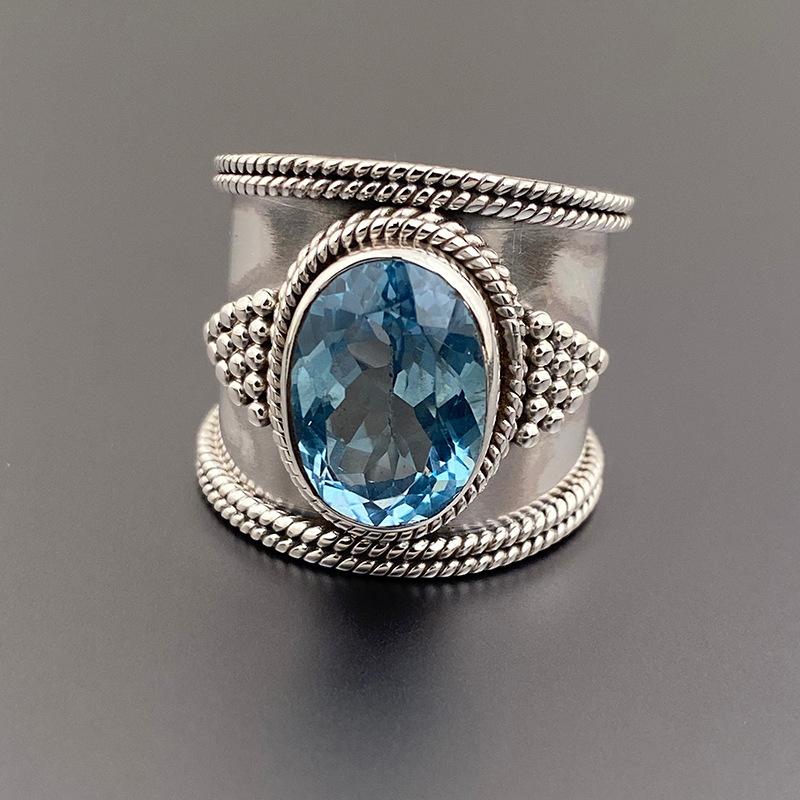1Pc Retro Ring Exaggerated Fashion Accessories Fashion Design Ring