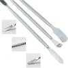 DGZZI 3PCS 175mm 177mm 163mm Metal Double Ended Flat Pry Bar Computer Repair Dismantling Bar Electronics Opening Pry Tool Repair Kit Mobile Phone