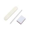 5sets/10sets Nail Art Tool Kit Manicure Nail File Stick Cuticle Pusher Square Nail File Material Kit Nail Polishing Strip