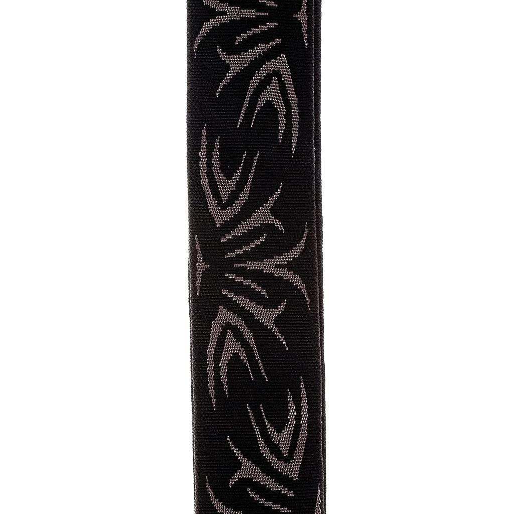 Guitar Strap Woven Strap 50F078 Black Gray Tattoo D'Addario & []