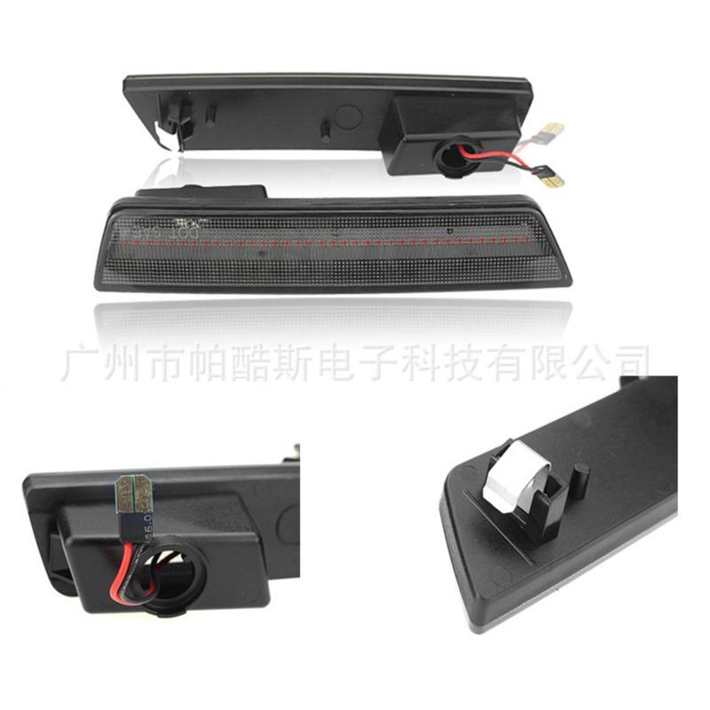 

Side Marker Light Bumper Warning Light Compatible with Dodge Challenger 2008 2014 High Quality Car Accessories tallation Kit 4 pieces