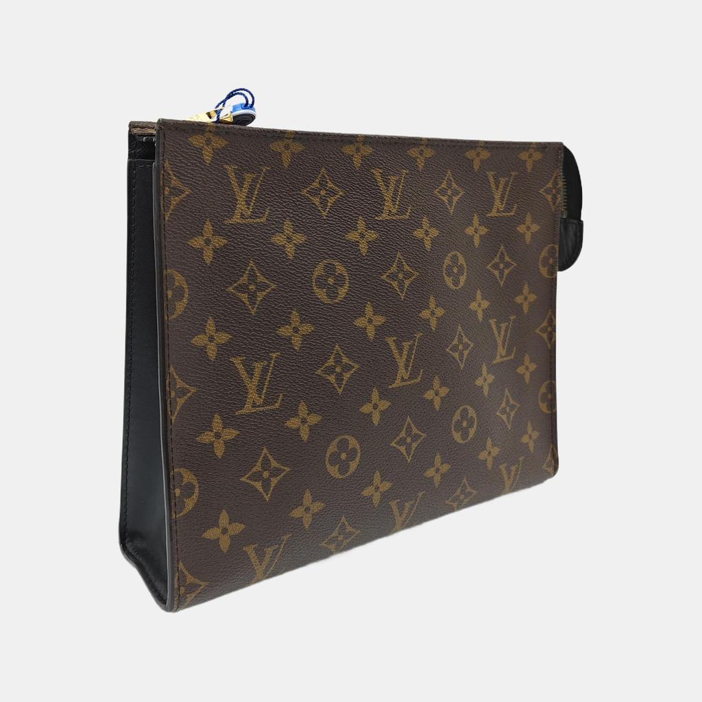 [Gebraucht] Poche Toilette 26 Kulturtasche Klassisches Monogramm-Design Beschichtetes Canvas mit Lederbesatz - Sehr Gut #1YMECYK