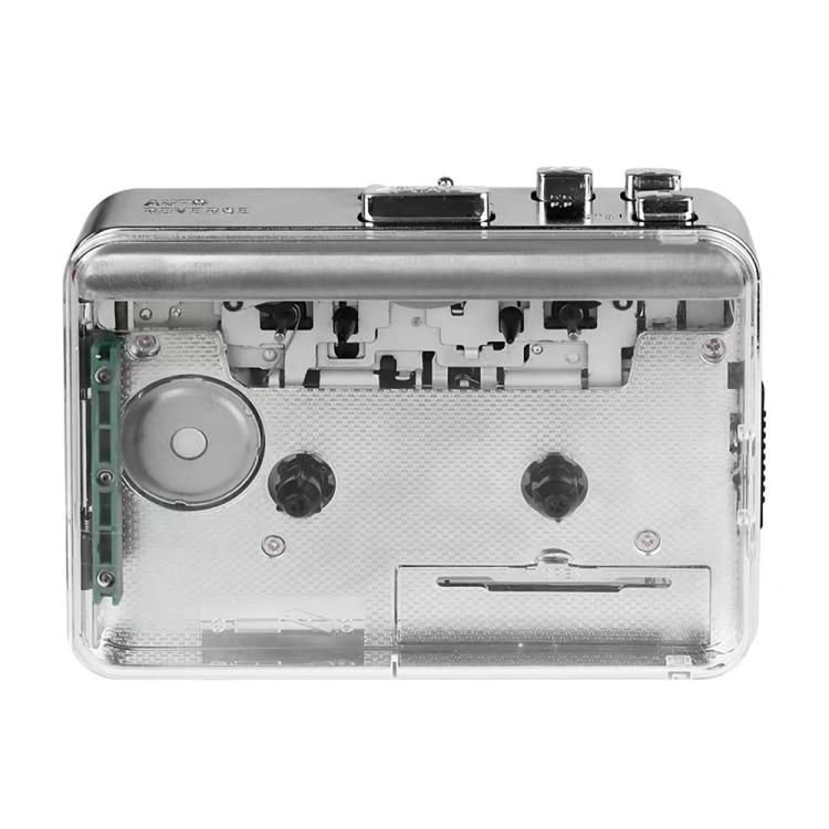 Transparent Cassette to MP3 Converter Tape Player