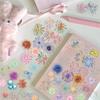 50Pcs/Set Watercolor Fireworks Art PET Stickers Waterproof DIY Fashion Doodle Decals Stickers