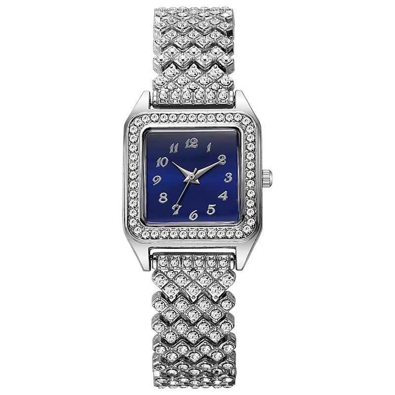 Nieuwe Mode Dames Armband Vierkante Horloges Dames Quartz Polshorloge Voor Valentijnsdag Verjaardagscadeaus