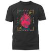 EL CORAZON MEXICAN LOTERIA CARD GRAPHIC T-sHIRT