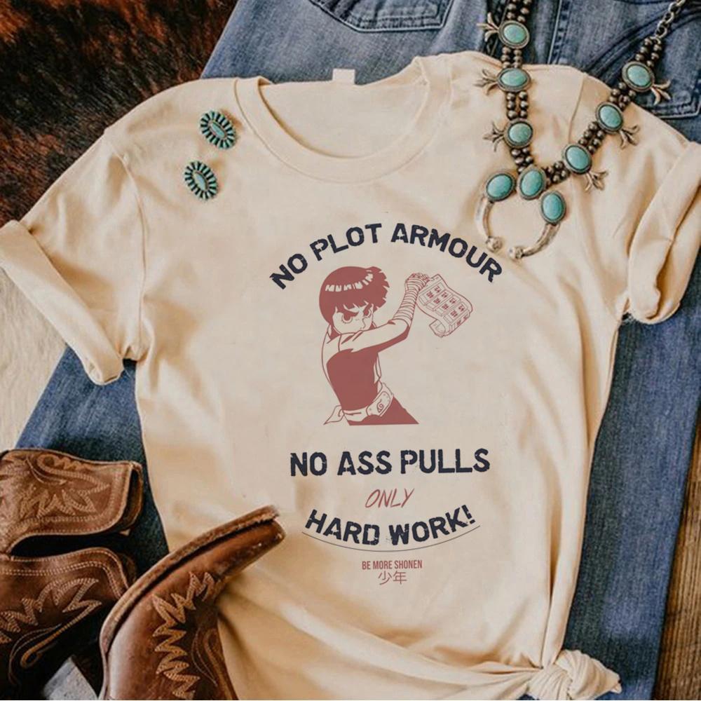 Anime Gym Tshirts Women Manga T Shirt Girl Funny Clothes