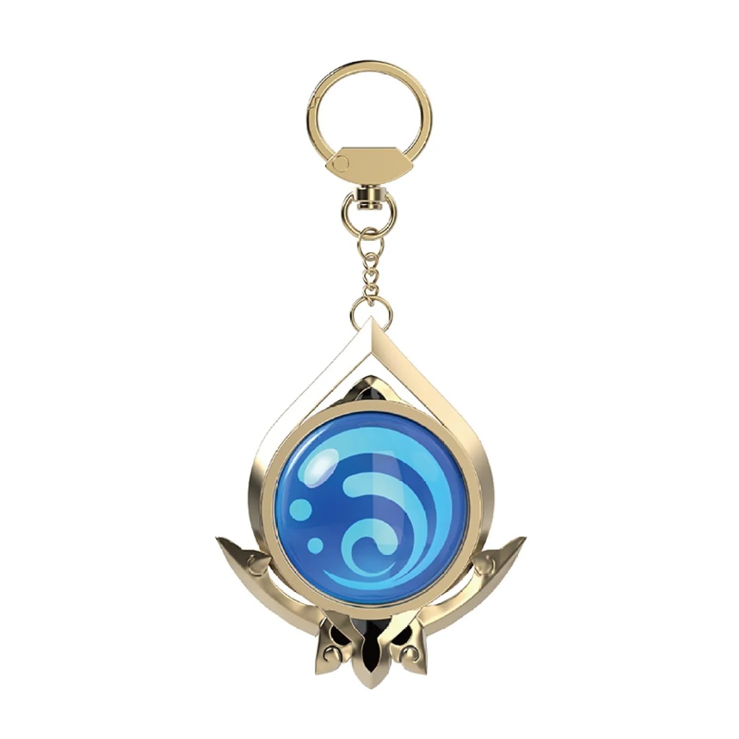 

[QINGCANG] Genshin Impact Eye of God Pendant, Sumeru - Water Element Eye of God Charm, Game Accessories, Genshin Impact Official Merchandise
