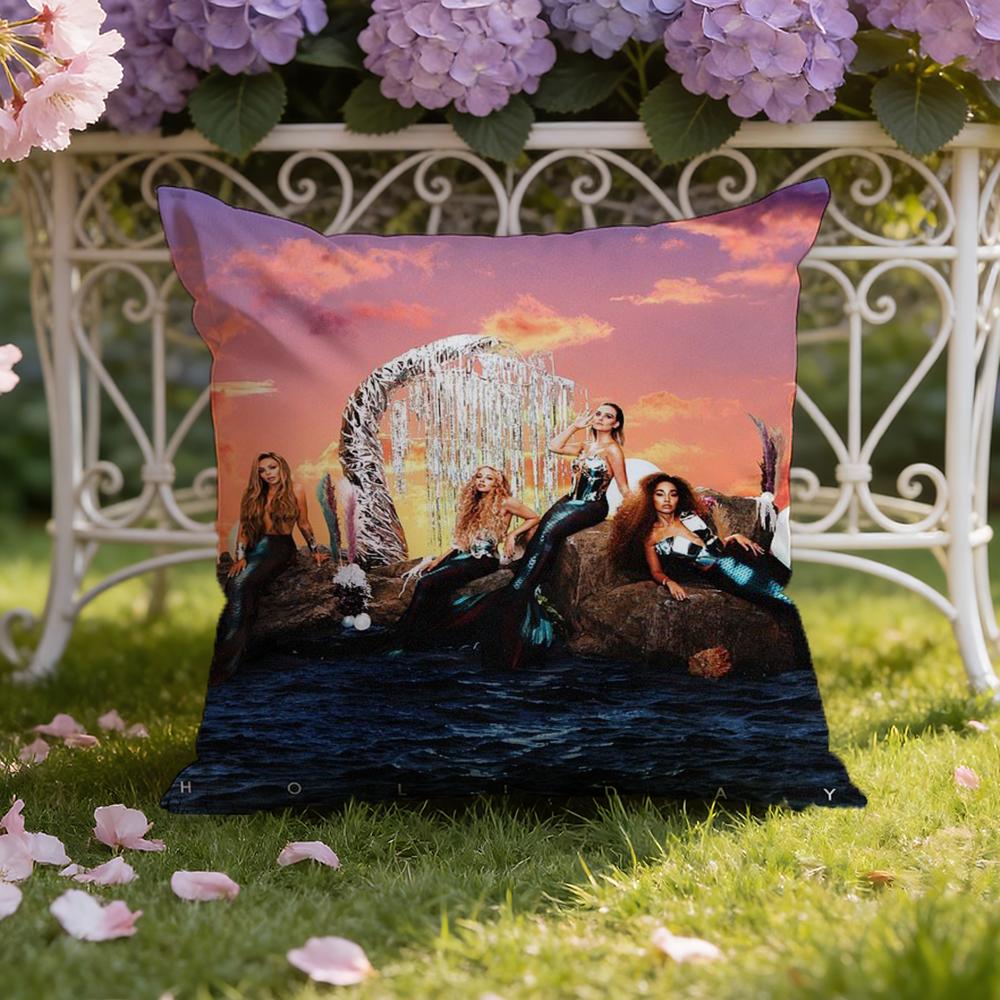 L-Little M-Mix Cushion Cover Home & Car Dual-Scene Pillow Cover: Reversible for Premium Comfort