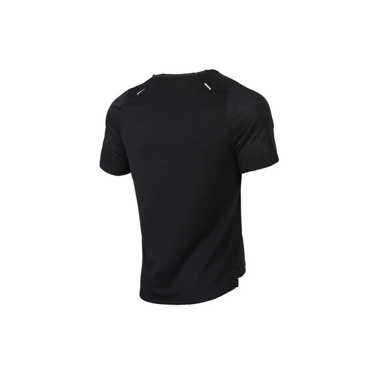 Nike Rise 365 Running Short Sleeve T-Shirt Men Tops Black CJ5421-010