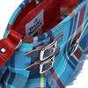 Vivienne Westwood Anglomania Adjustable Strap Plaid Design Initial Cut Wool Tote Shoulder Bag Women bags Blue 41010067U-W00TW-MULTI-BLUE