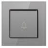 Wired Doorbell Button D01 Gray