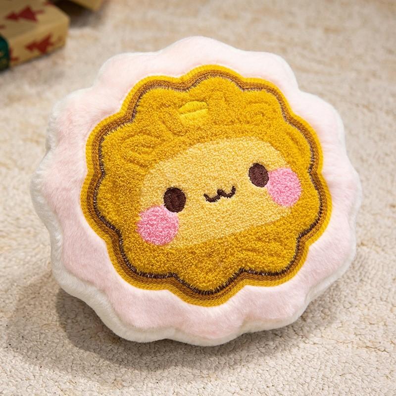 

Mooncake Plush Pillow Cartoon Fruit Gift For Mid Autumn Festival Decor Wish Fulfilled,13cm