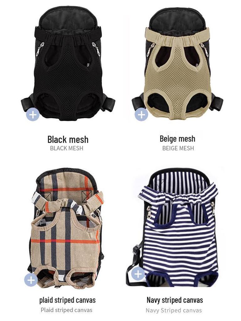 Outdoor Pet Front Carrier Bag: Portable, Four-Leg Design, Ideal for Cats and Dogs
