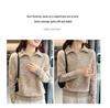 Marled Women's Wool Pullover: Half-Zip Turtleneck Sweater for Autumn and Winter