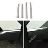 Stainless Steel Car Front+Rear Bumper Corner Protector Trim Exterior Accessories For Toyota Corolla Cross XG10 2024+