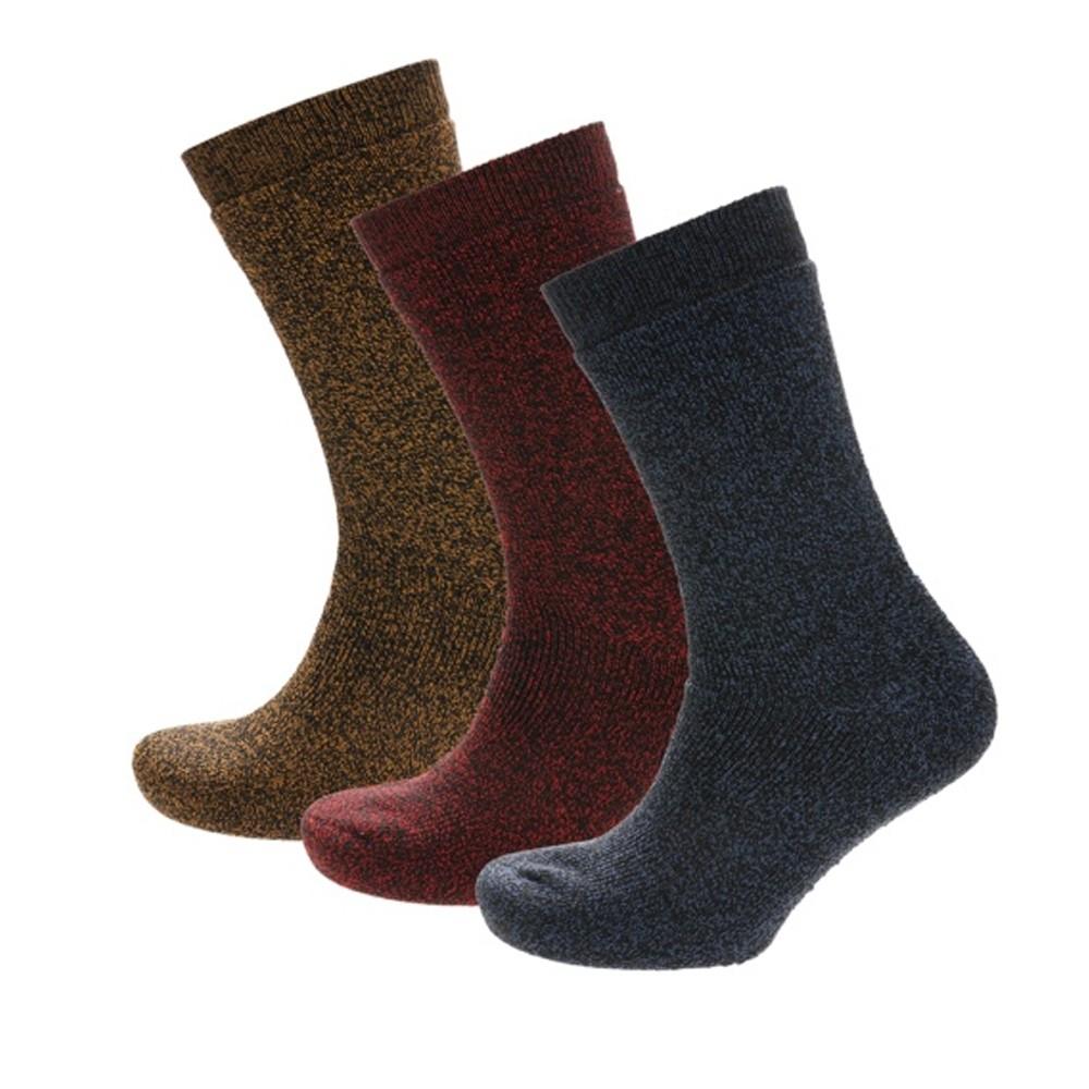 Storm Ridge Mens Cushioned Boot Socks (Pack of 3)