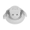 Spot LED encastrable 3en1 rond blanc 7W IP20