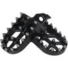 Motorrad Fußrasten Fußrasten Fußpedale Rasten CNC für DR650 DR650SE 1996-2023 DRZ125L 2012-2023 RM85 2002-2006 Dirt Pit Bike Dual Sport Schwarz