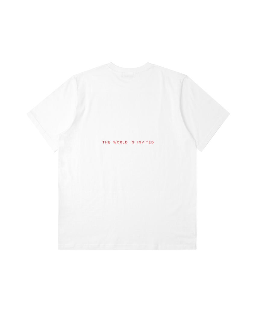 Kompaegteulekodeuba Record Concert Logo T-Shirts - White