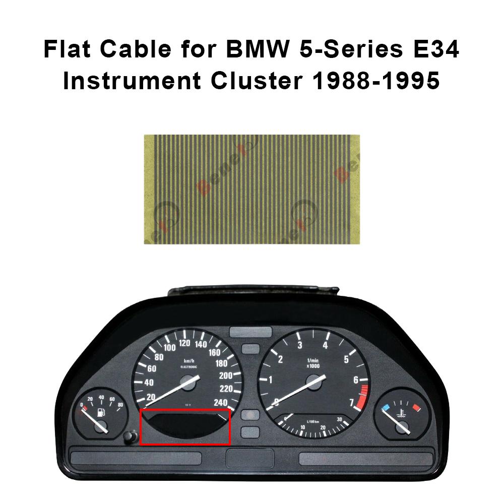 Flat Cable for BMW 5-Series E34 Instrument Cluster 1988-1995