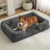 New Large Dog Bed - Winter Warm Pet Mat with Thick Padding Waterproof Dog Cat Bed for Big Breeds Durable Washable Pet Cushion