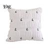 Soft Plush Ghost Decor Pumpkin Cushion Cover, Halloween Throw Pillow 18 X Inch Theme Indoor Cute Case for Spooky Season, Cozy Fall Home Decorative