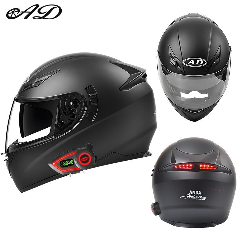 Bluetooth Flip-up Motorcycle Helmet, 3C Certified for Off-road and Electric Vehicles