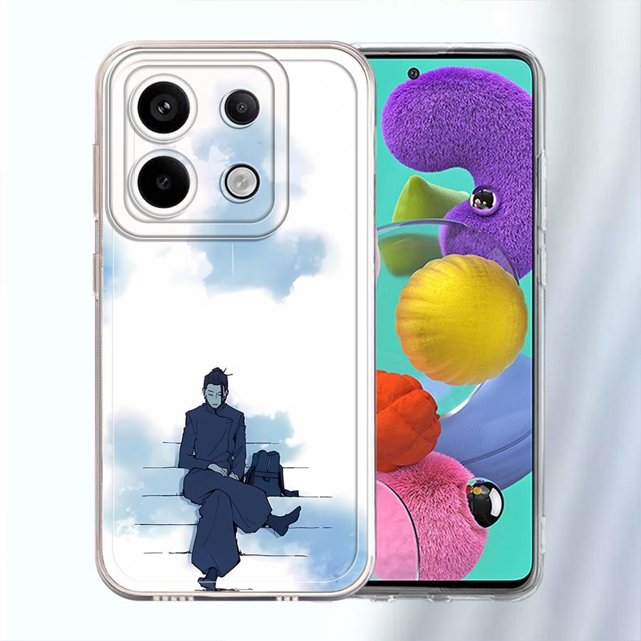 

Cool J-ujutsu K-aisen Case for Xiaomi Redmi Note 14 Pro Plus 13C Note 13 9 10 12S 10S 14C A4 11S 12 11 Soft Phone Cover Redmi Note 11 Pro 4G
