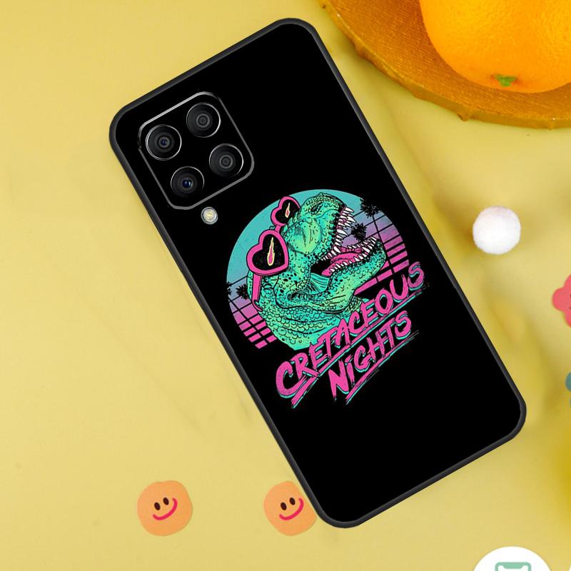 Cute Dino Dinosaur For Samsung Galaxy M11 M12 M13 M14 M15 M34 M54 M55 M33 M53 M31 M51 M30s M32 M52 M20 Case