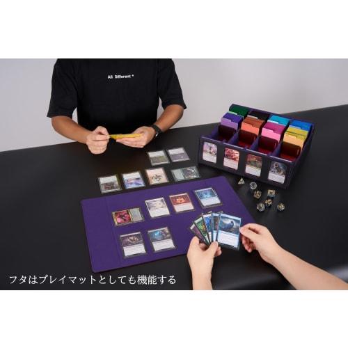 Deck Case, Trading Card Case, Storage Box, Holds 3000+ Cards, with Window, Display Slots, Dividers, and Card Stoppers, Compatible with Yu-Gi-Oh!, MTG,