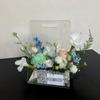 Reusable Bouquet Wrapping Bag Hand Bag Flower Bag Gift Box Acrylic Flower Box  Wedding Party