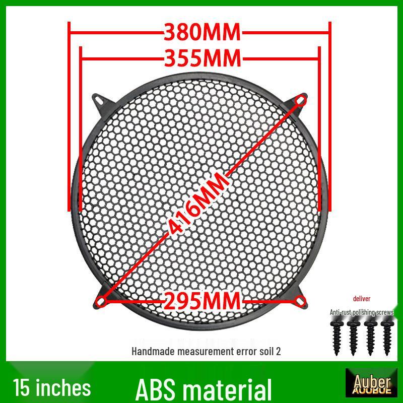 Metal Mesh Speaker Grille Dust Cover for Car Speakers (2" to 10")