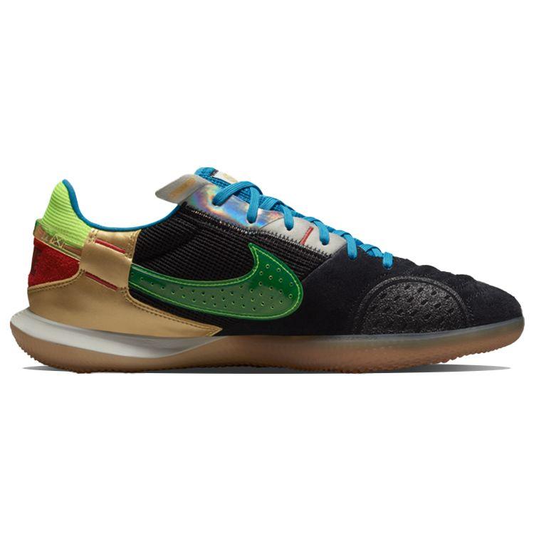 Nike Streetgato Black Volt Men Sneakers Cyber-Teal Metallic-Vivid-Gold DC8466-074