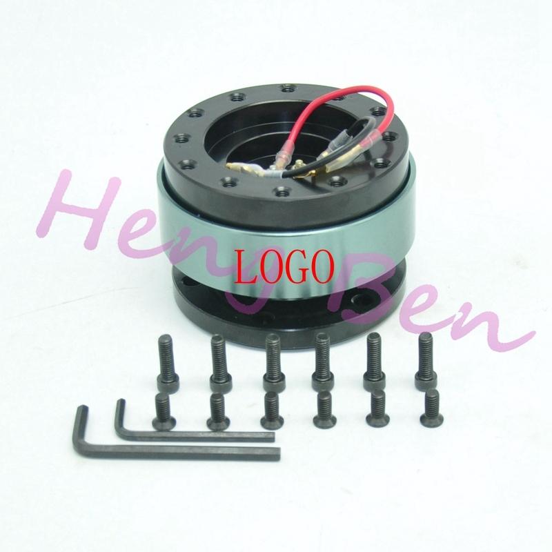 Adaptor Boss Kit Hub Nou Negru Volan Snap Off Quick Release Universal