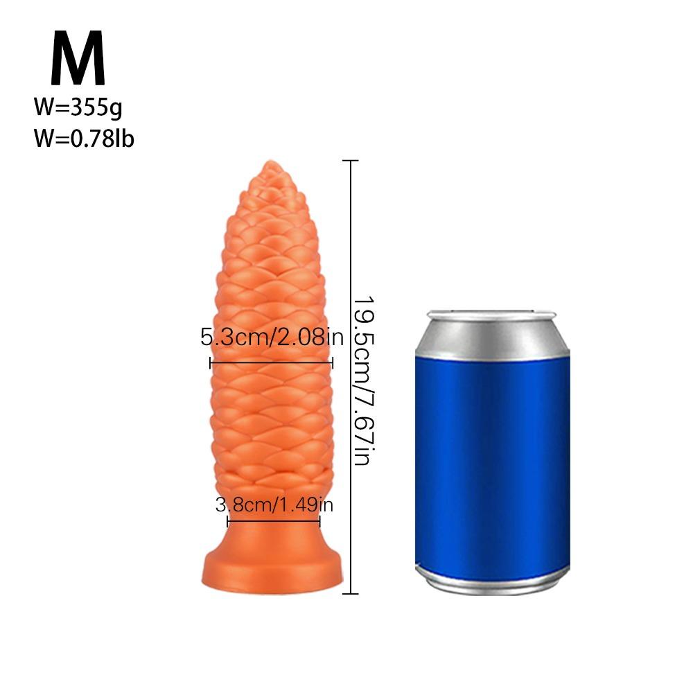 Premium Liquid Silicone Anal Plug - Unisex G-Spot Stimulator for Intense Orgasm | Adult Sex Toy