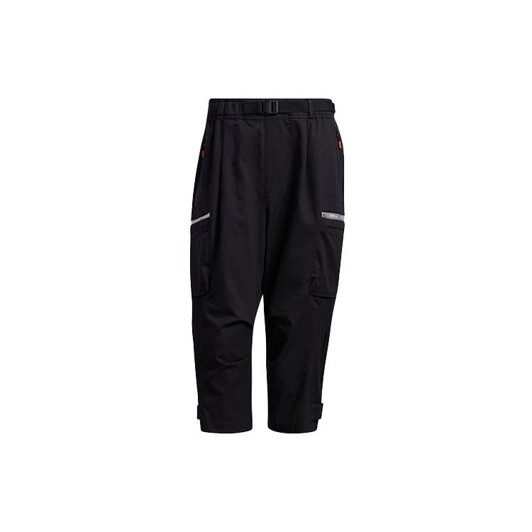 adidas Th 34pnt Wv Ext Sports Stylish Cropped Pants Black Men s GP0956 M