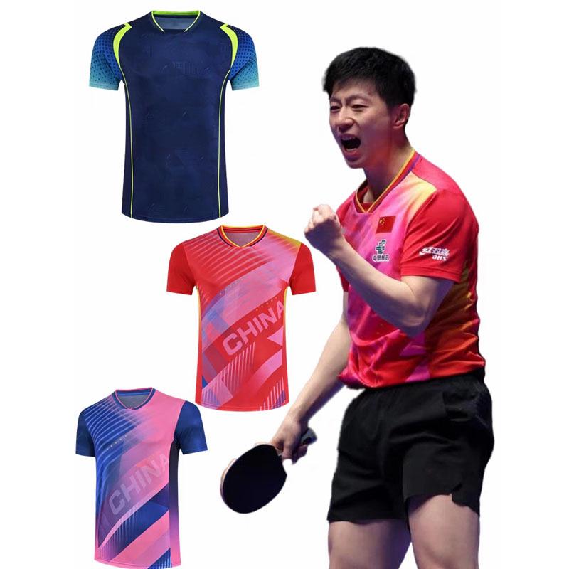 Quick-Dry Table Tennis Sportswear Set for Men, Women, Adults, and Children - Ideal for Training, Competition, and Team Events