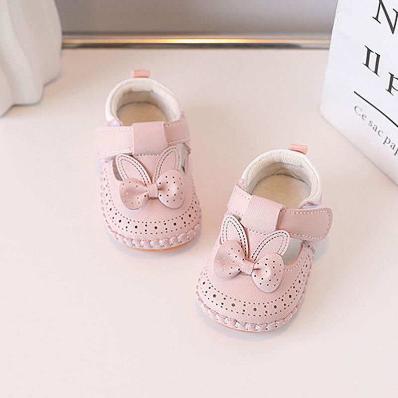 Princess Baby Girl Sandals With Synthetic Leather And Magic Tape For Summer Wear