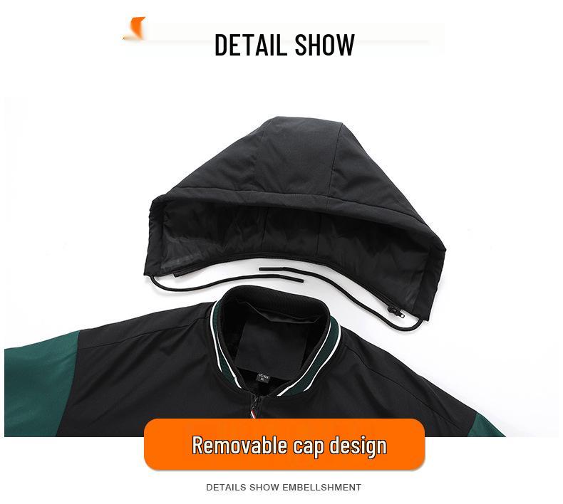 Men's Plus Size Trendy Loose Baseball Jacket - Spring/Autumn Hong Kong Style, Scruffy Cool Casual Outerwear for Couples