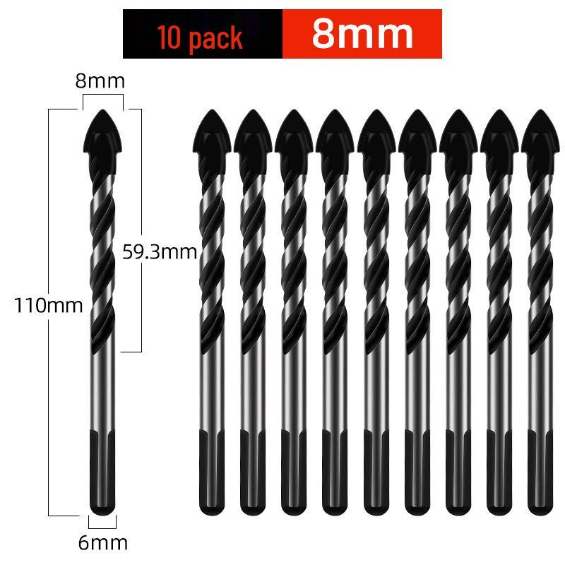 6mm Multi-Function Alloy Drill Bit for Cement, Stainless Steel, Ceramic, and Marble.
