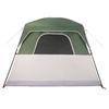 4 Person Camping Tent Green Waterproof