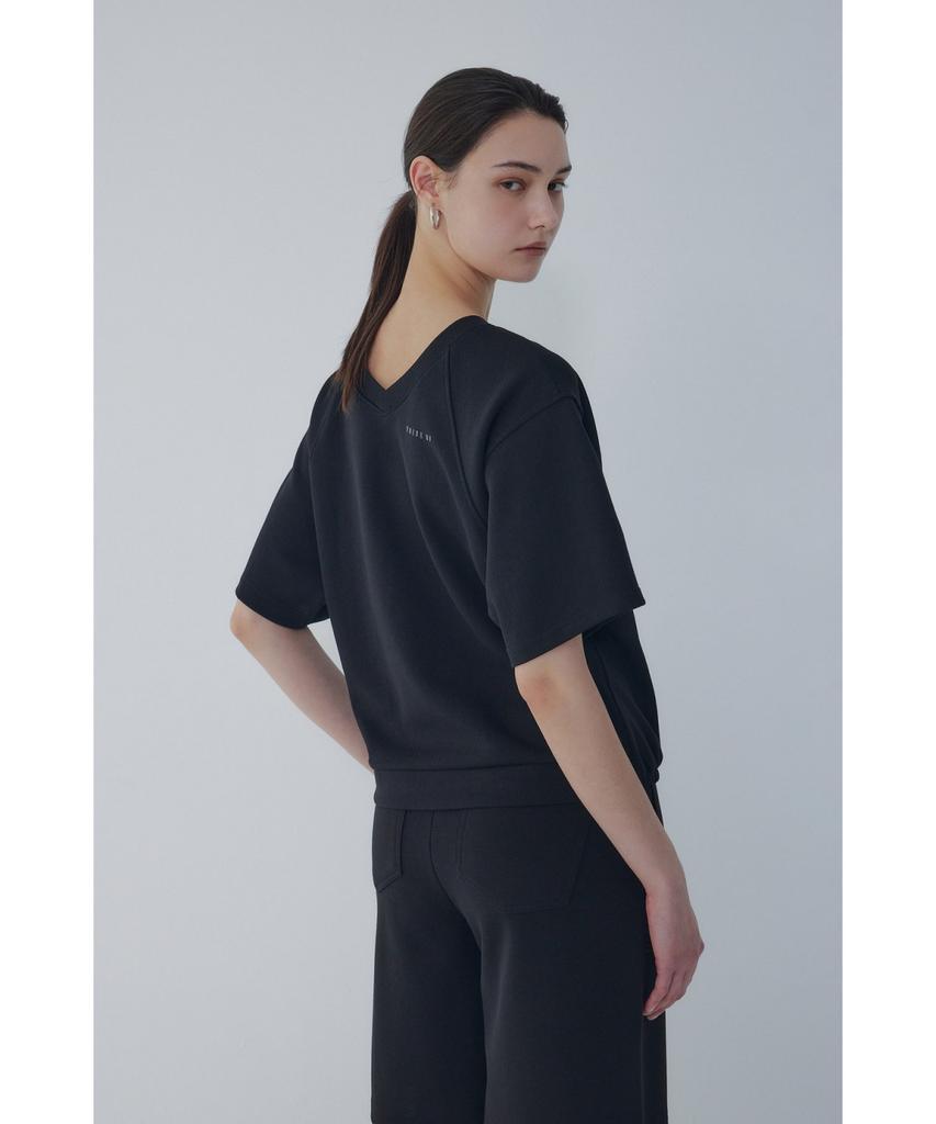 Bobeu Embroidered Two-Way T-Shirt_Black 7156240008
