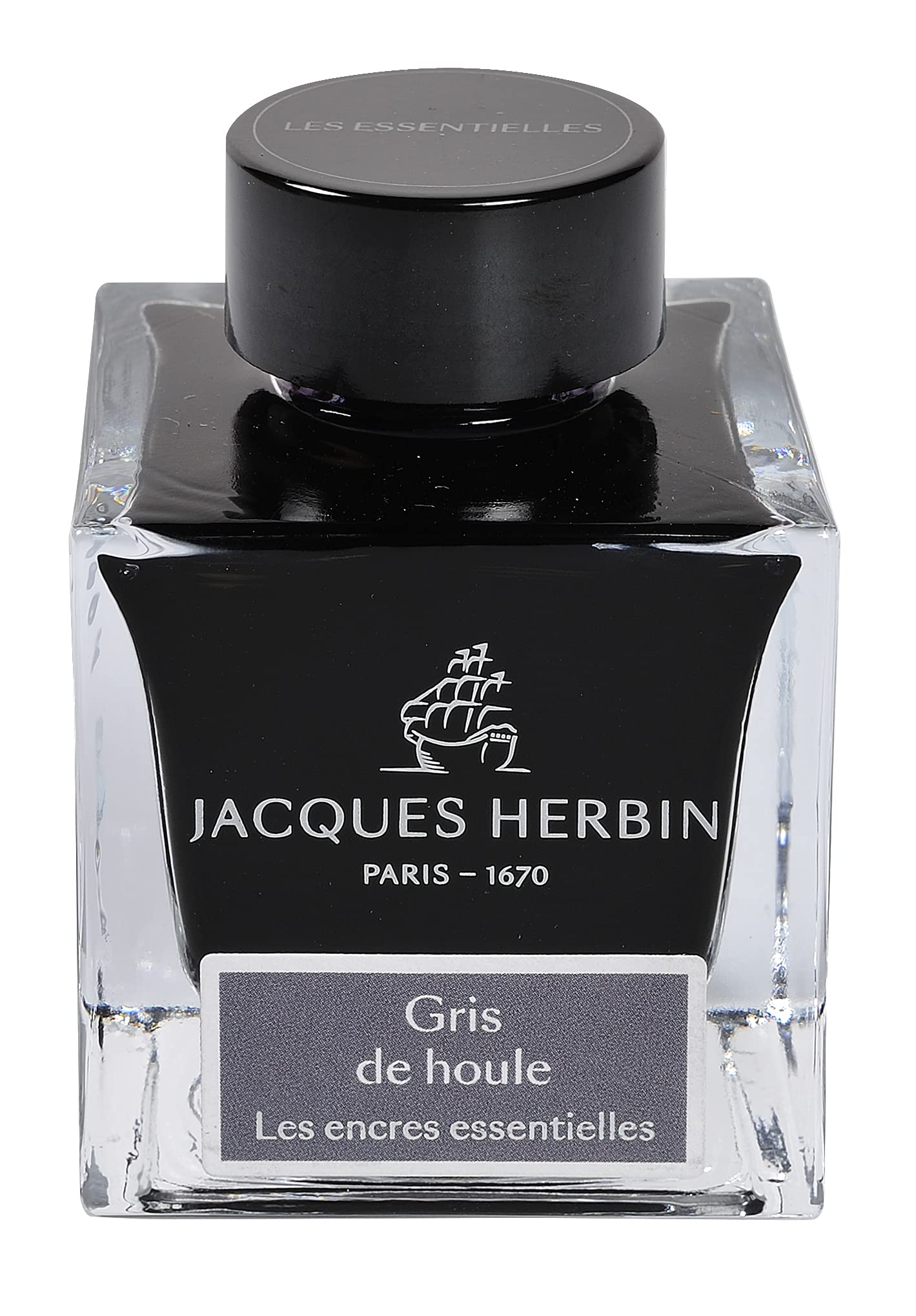 

Herbin Jacques Herbin Essential for Fountain Glass and Dip Pens Ink, 50ml, Wavy Gray Pens, Pens, (HERBIN hbj13108)
