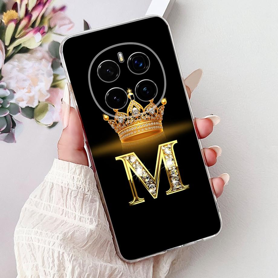 Phone Case For Honor Magic 7 Pro Magic7 Camera Protected Back Cover For Magic 5 Lite 6 Lite Soft Silicone Funda Letters Pattern