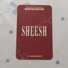 [USED] BABYMONSTER Chiquita Babymon SHEESH 1.0 Pre-recorded Trading Card