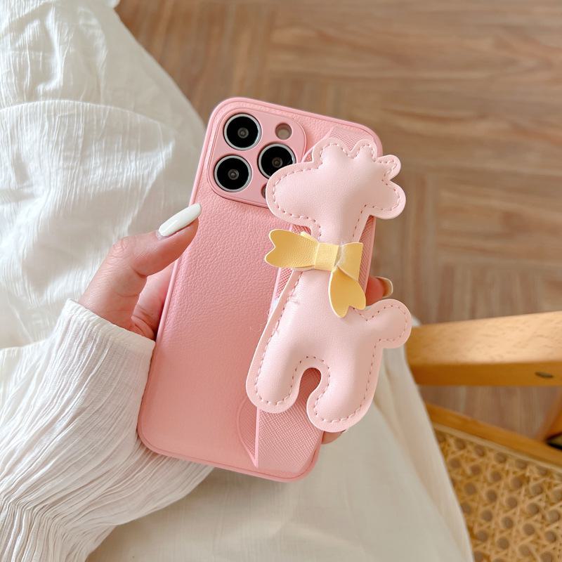 

Наручный ремешок для iPhone15 Promax - Кожаный противоударный защитный чехол 13